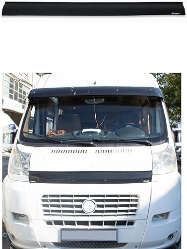 BMY - Deflector de capó/protector de insectos delantero compatible con Peugeot Boxer 2006-2014 Protector de capó | Partículas e insectos |