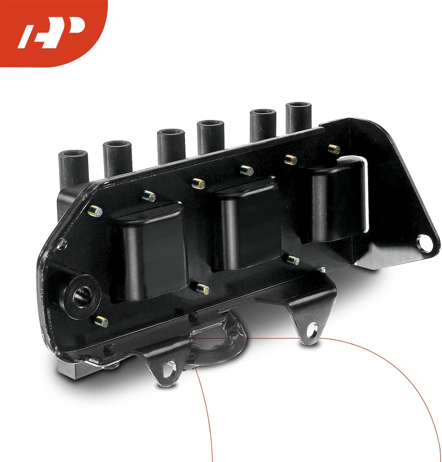 A-Premium Engine Ignition Coil Packs Compatible with Kia Magentis 2001-2006 Optima Hyundai Sonata