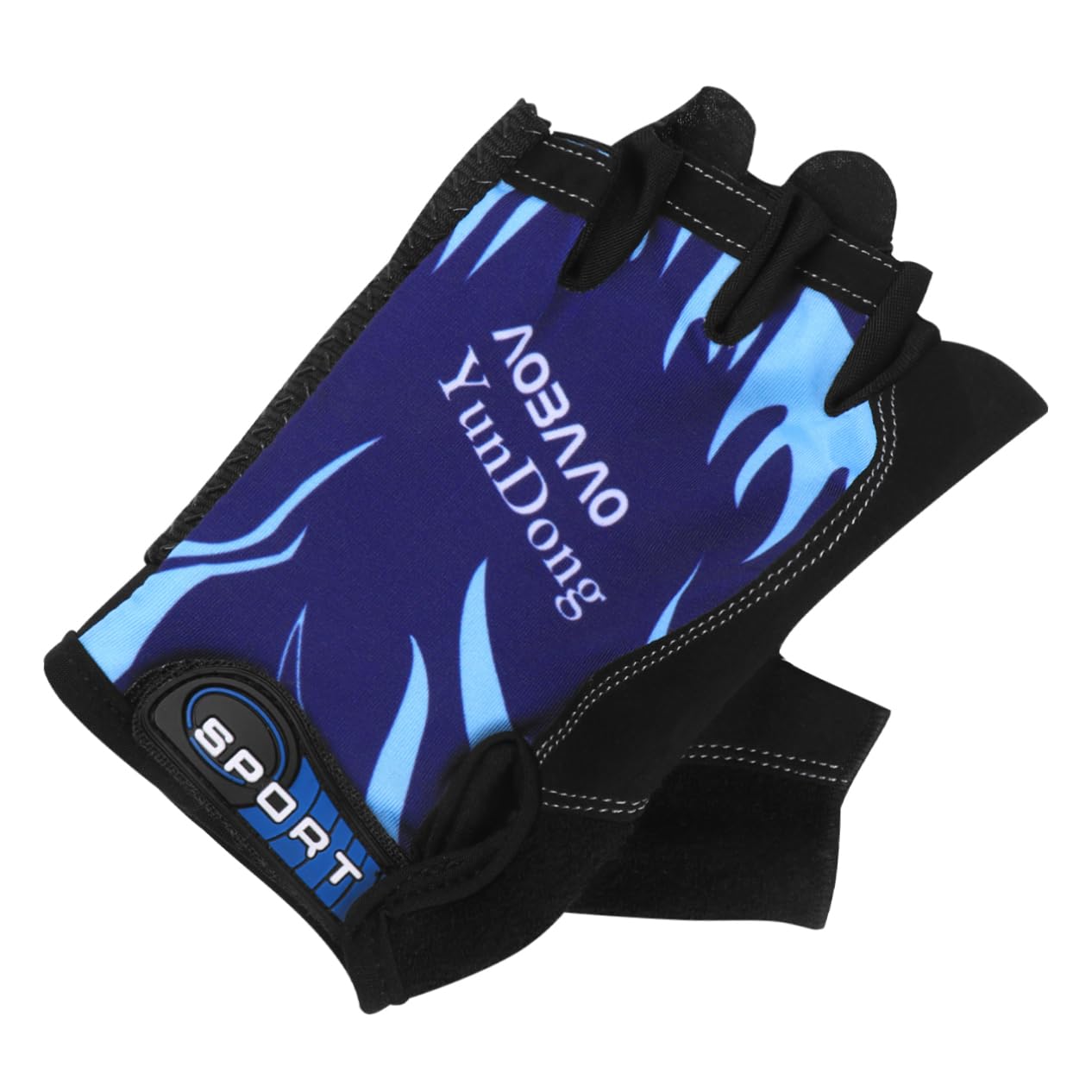 Ipetboom Outdoor Half-Finger Gloves Sports Fitness Riding Gloves Comfortable Thickened Protection