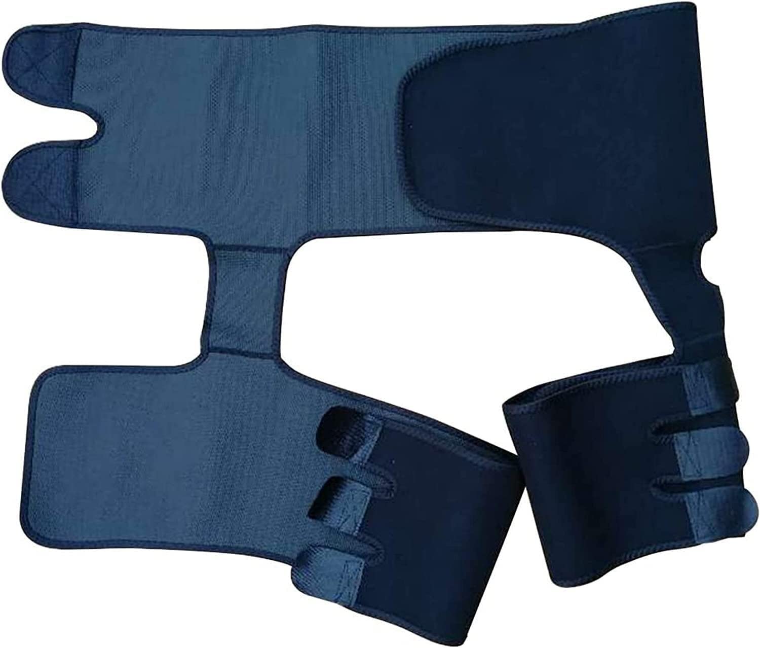 Reutilizable Muslo Soporte Manga Mujeres Ingle Manga Hip Tear Corrección Cinturón para Yoga Ciclismo Descansando en casa 22.7.20 (Size : X-Large/XL)