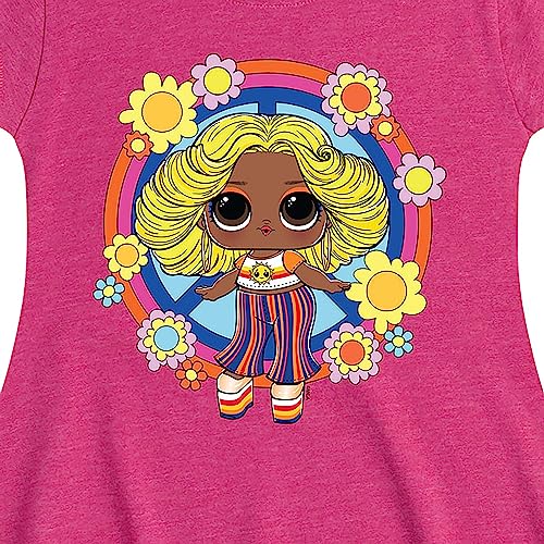 HYBRID APPAREL - LOL Surprise! Dolls - Free Spirit Doll - Shine Bay Bay Retro - Toddler & Youth Girls Fit & Flare Dress2