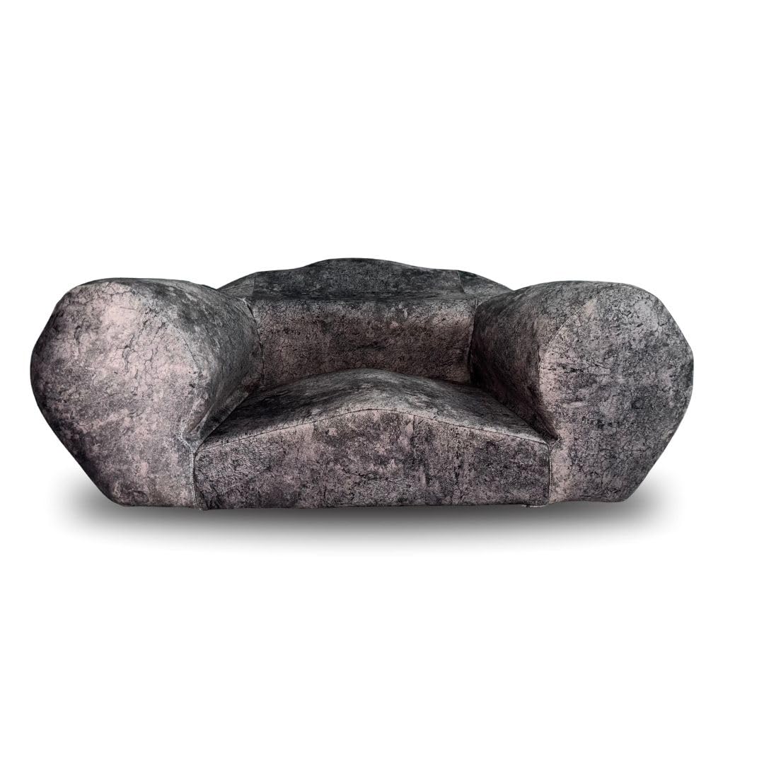 Luvottica Grey Fabric Dhyanam Seat - Meditation Seat- Yoga Cushion-image-26