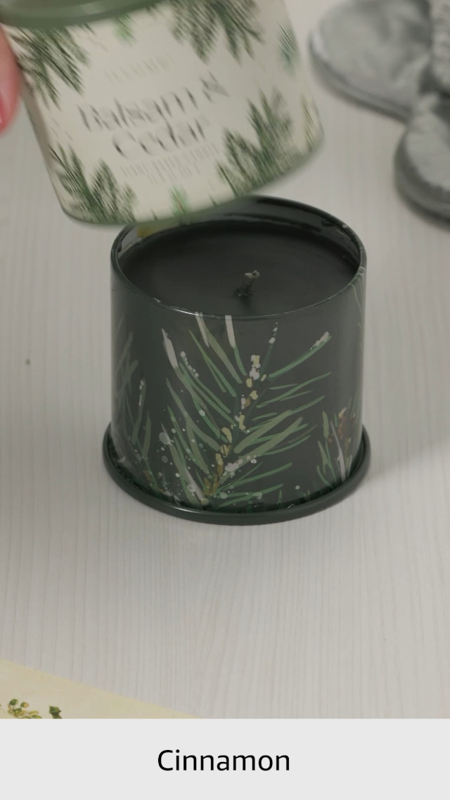 Image of ILLUME Vanity Tin Candle, Balsam & Cedar (Pack of 6)