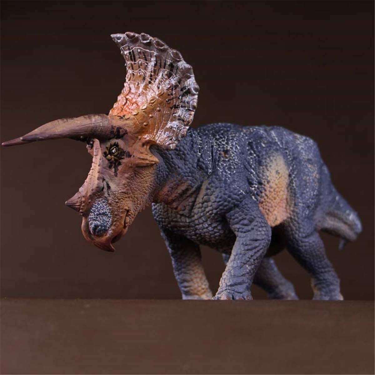 Amazon | PNSO トリケラトプス 大きい 三角龍 植物食 恐竜 動物 リアル