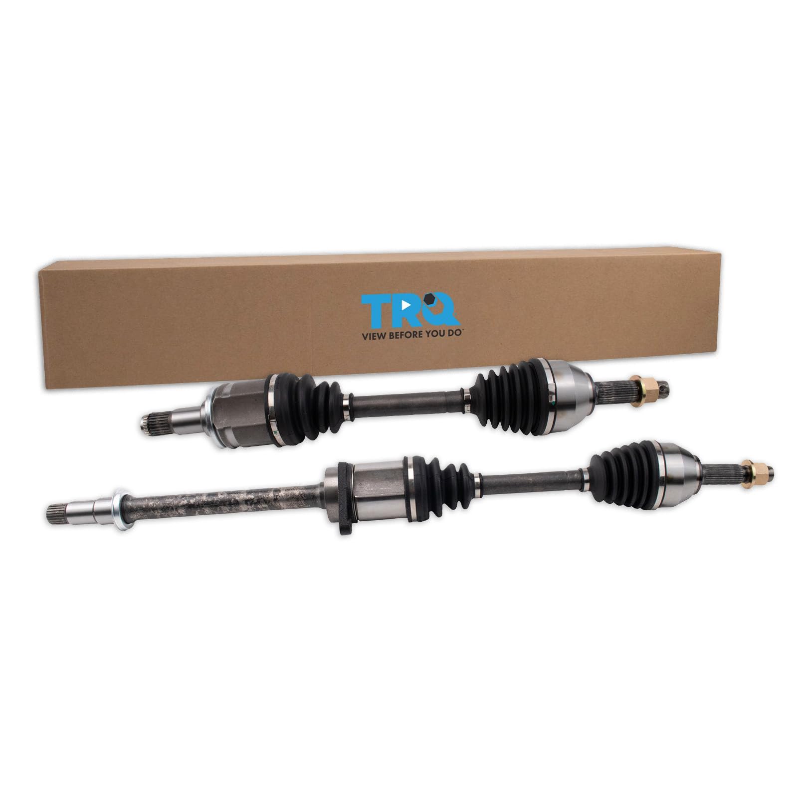 TRQ Front Driver and Passenger Side CV Axle Assembly Set 2 Piece