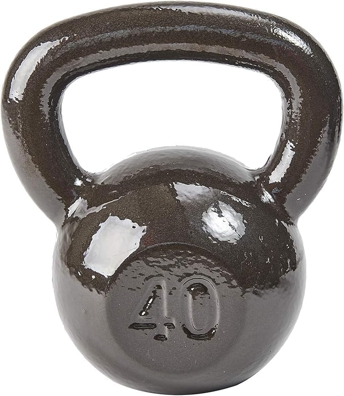 Kettlebell Cast Iron Solid Smooth Weights for Strength Training, Home Workout Gym, Training Kettlebells Sets for Women & Men
