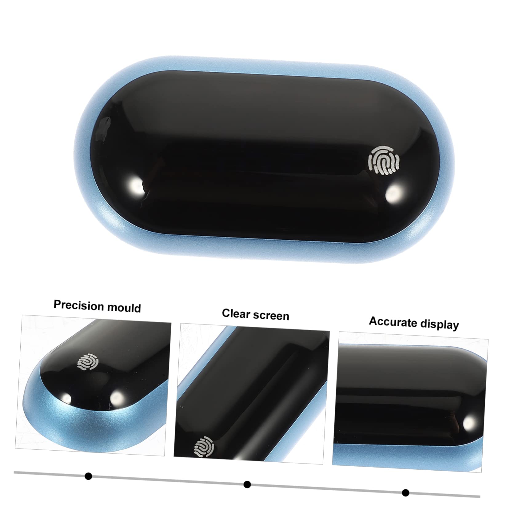 Toddmomy 3pezzi Termometro Per Acquari Misuratore Display Led Facile e Resistente Per Serbatoi e