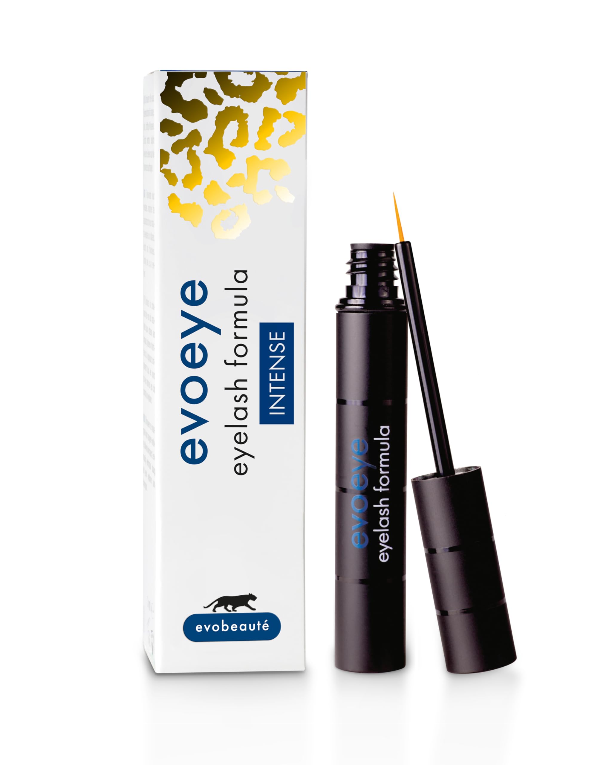 evoeye Eyelash Formula INTENSE 3 ml I Sérum de pestañas con refuerzo intensivo para pestañas largas y densas en 4 a 6 semanas