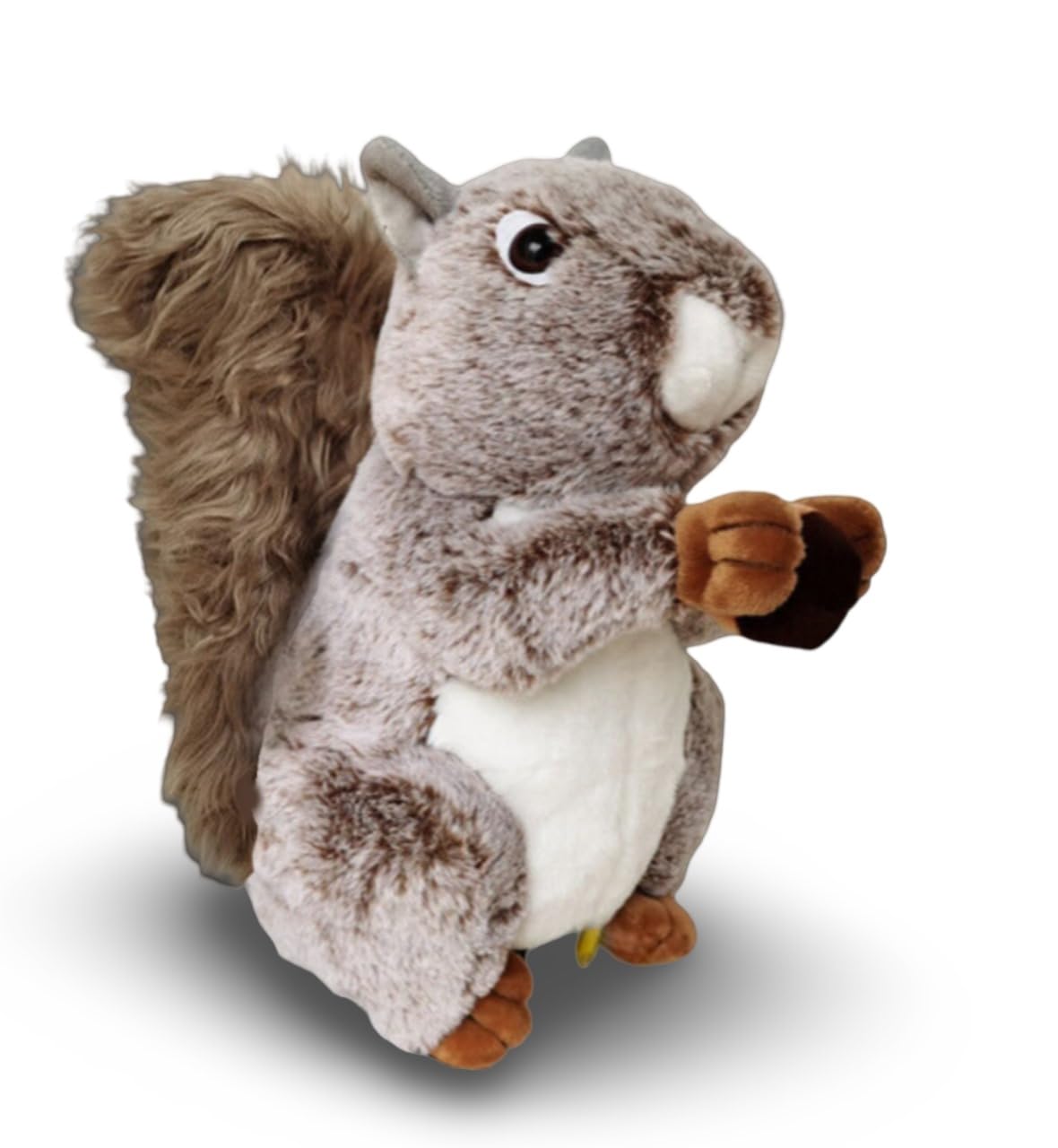 P I Soft Toys Stuffed Beautiful Super Soft Brown Squirrel Plush Toy for Baby Kids Birthday Gift - 26 cm (Brown) (B0D7MKG8P1) Amazon Price History, Amazon Price Tracker