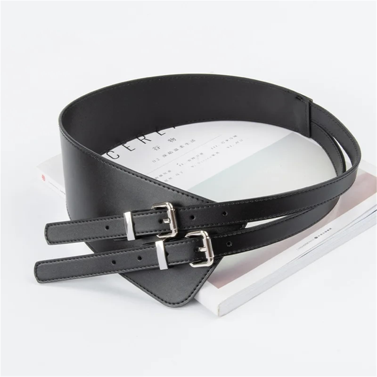 Women'S Belt, Leather Wide, Versatile Sweater, Jacket, Skirt, Embellished Waist Seal, Simple And Stylish Para Decoración