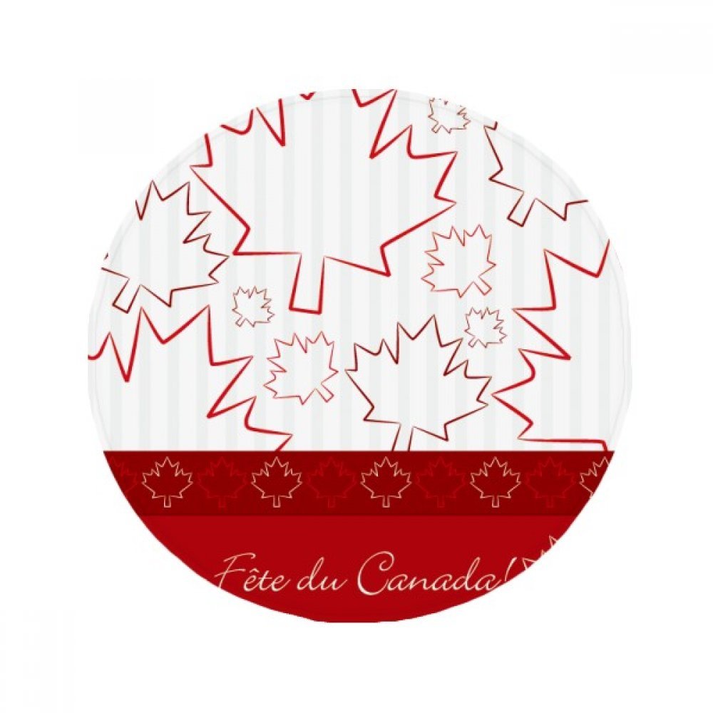 Tapis animaux feuille d'érable Canada anti-glisse pour sécuriser les sols humides