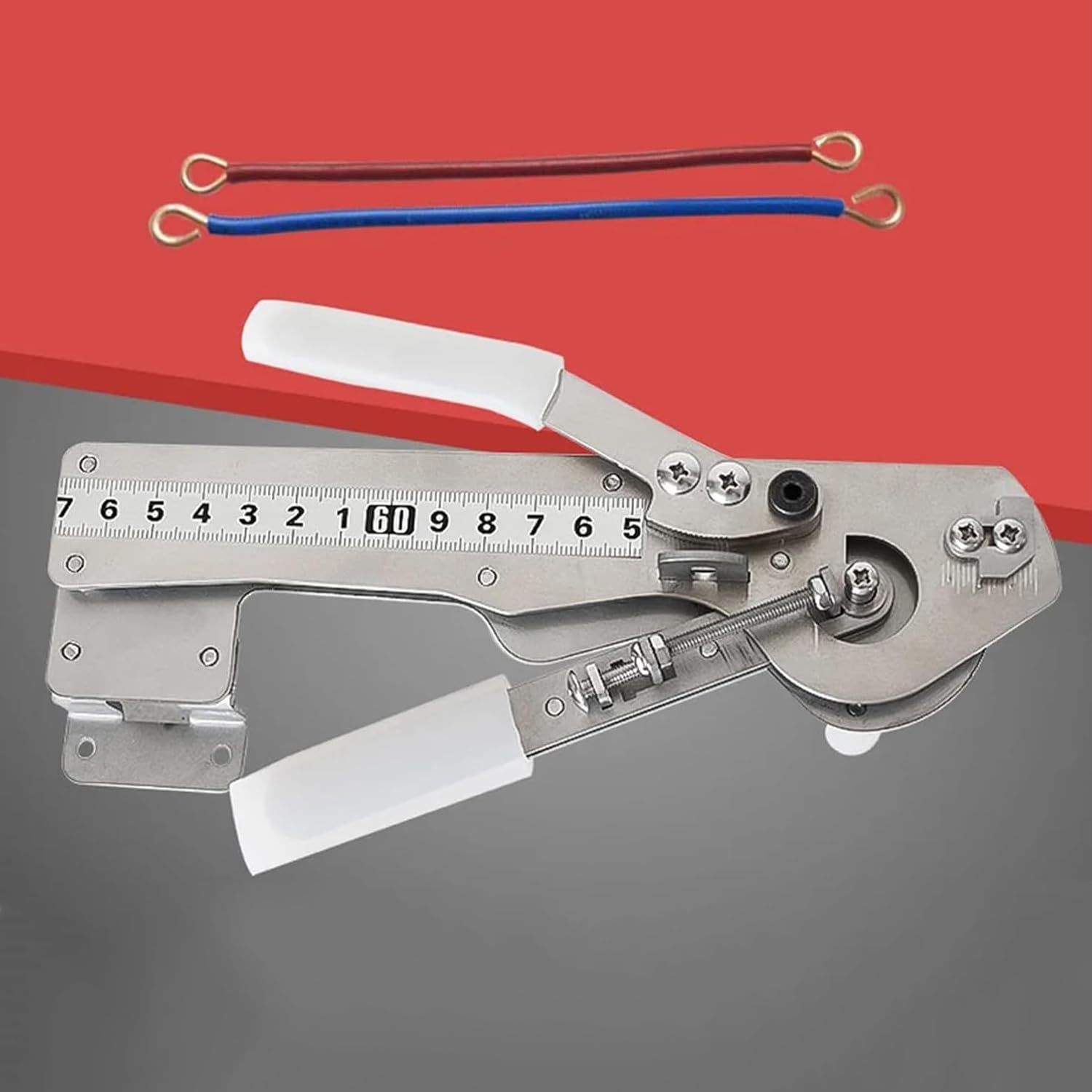ZMJGLL Manual Wire Bender Tool,Adjustable for Precision Bending,DIY & Workshop Use,Bends 1-6 Mm Wire,for Diverse Projects.