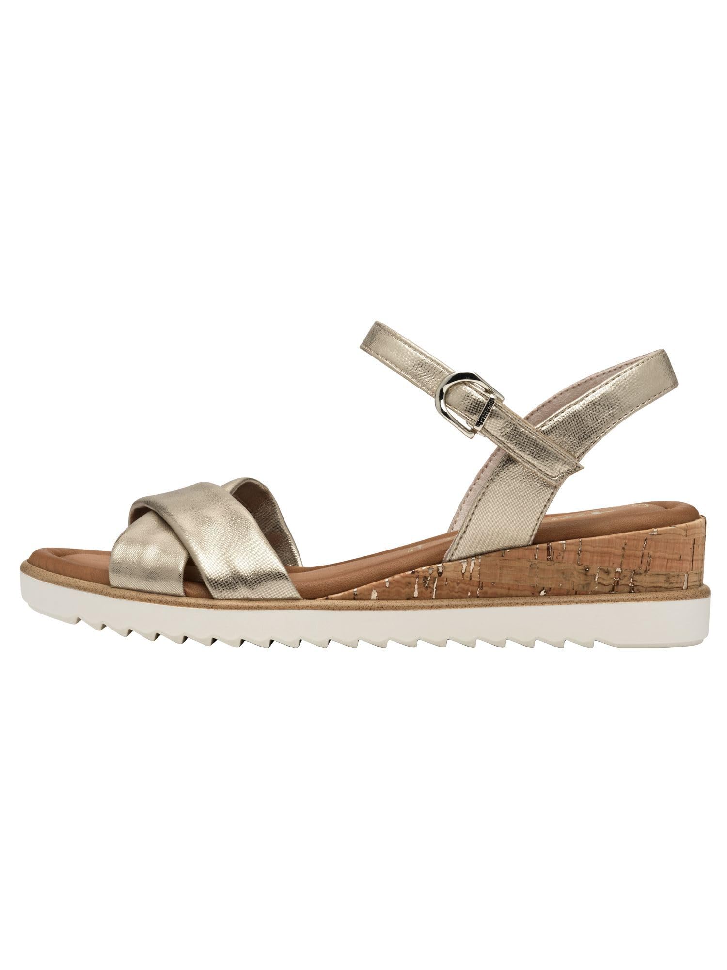 Tamaris Tamaris Mujer 1-28106-42 Sandalias con cuñaMujer