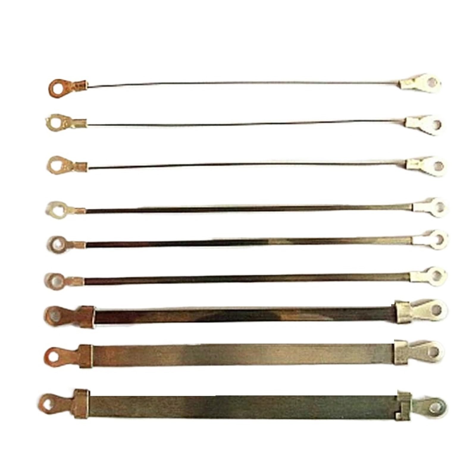 GAJUST 10pcs 200/300/400mm Impulse Sealer Heat Wire Element Sealing Machine Heating Strip Wire Heater Element (Color : 200mm, Size : 5mm)