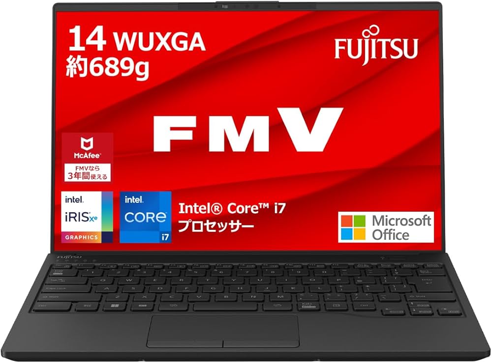 2024年新品購入 世界最軽量 Fujitsu Lifebook WU-X/H1 富士通FMVパソコン | LIFEBOOK WU2/H1 カスタムメイドモデル