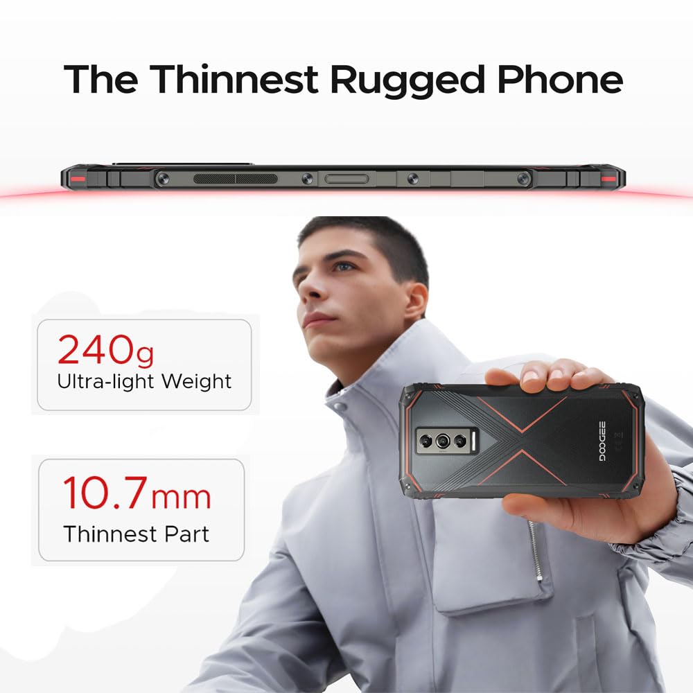 DOOGEE Blade 10 Pro Rugged 4G Smartphone 16GB+256GB - Dettaglio