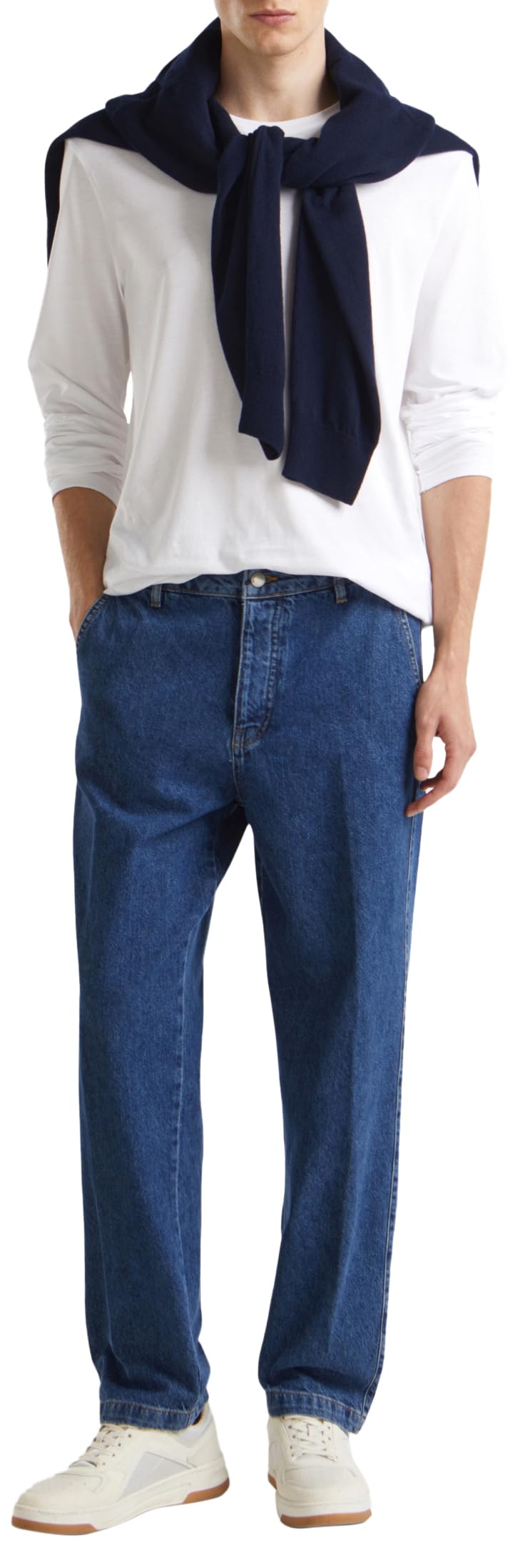 United Colors of Benetton Men's Trousers, Blue, 38