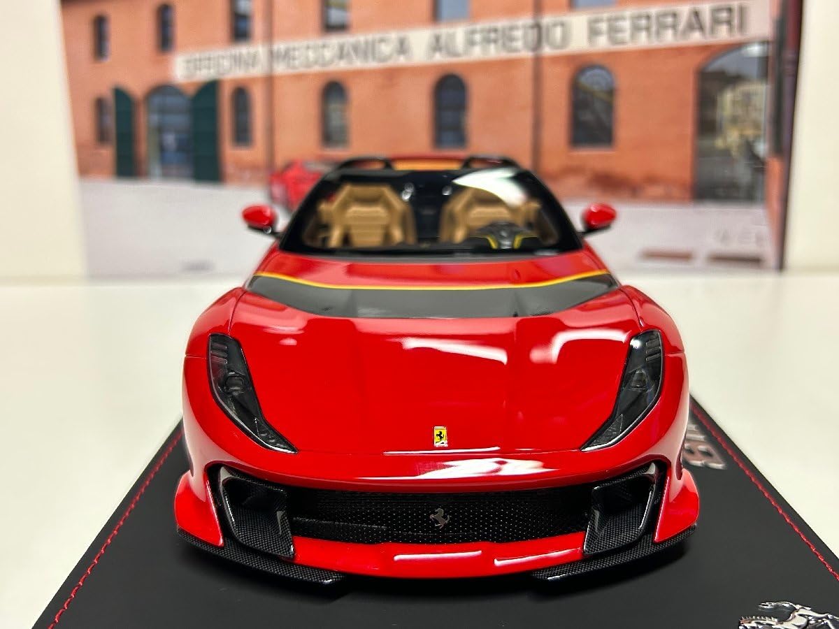 BBR 1 18 Ferrari 812 Competizione A Blu Capri Ferrari P18209R