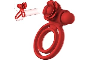 Rose Penis Ring Sex Toy for Man's Pleasure