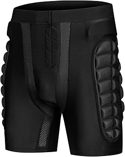 mingzhe Calções acolchoados de proteção de quadril proteção de quadril shorts protetor de quadril para snowboard patinação esqui equitação