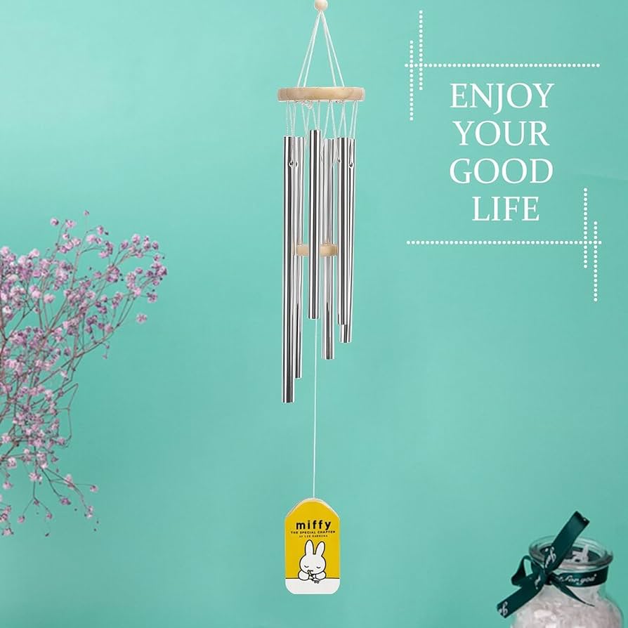 Amazon.co.jp: ミッフィー 風鈴 金属 玄関 ウィンドチャイム