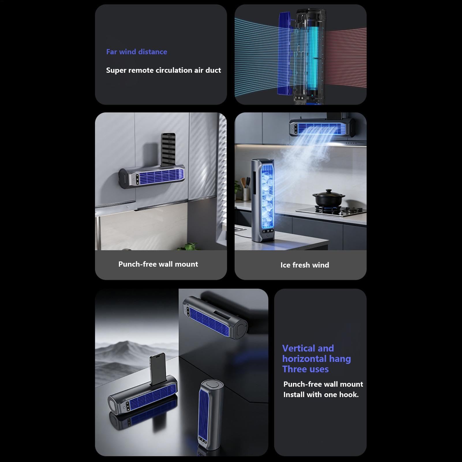 Ventilatore Scrivania Ventilatore USB Ricaricabile a 3 Velocità con Porta | Ventilatore per scrivania silenzioso 30 cm Per Camera, Cucina, Ufficio, Donne