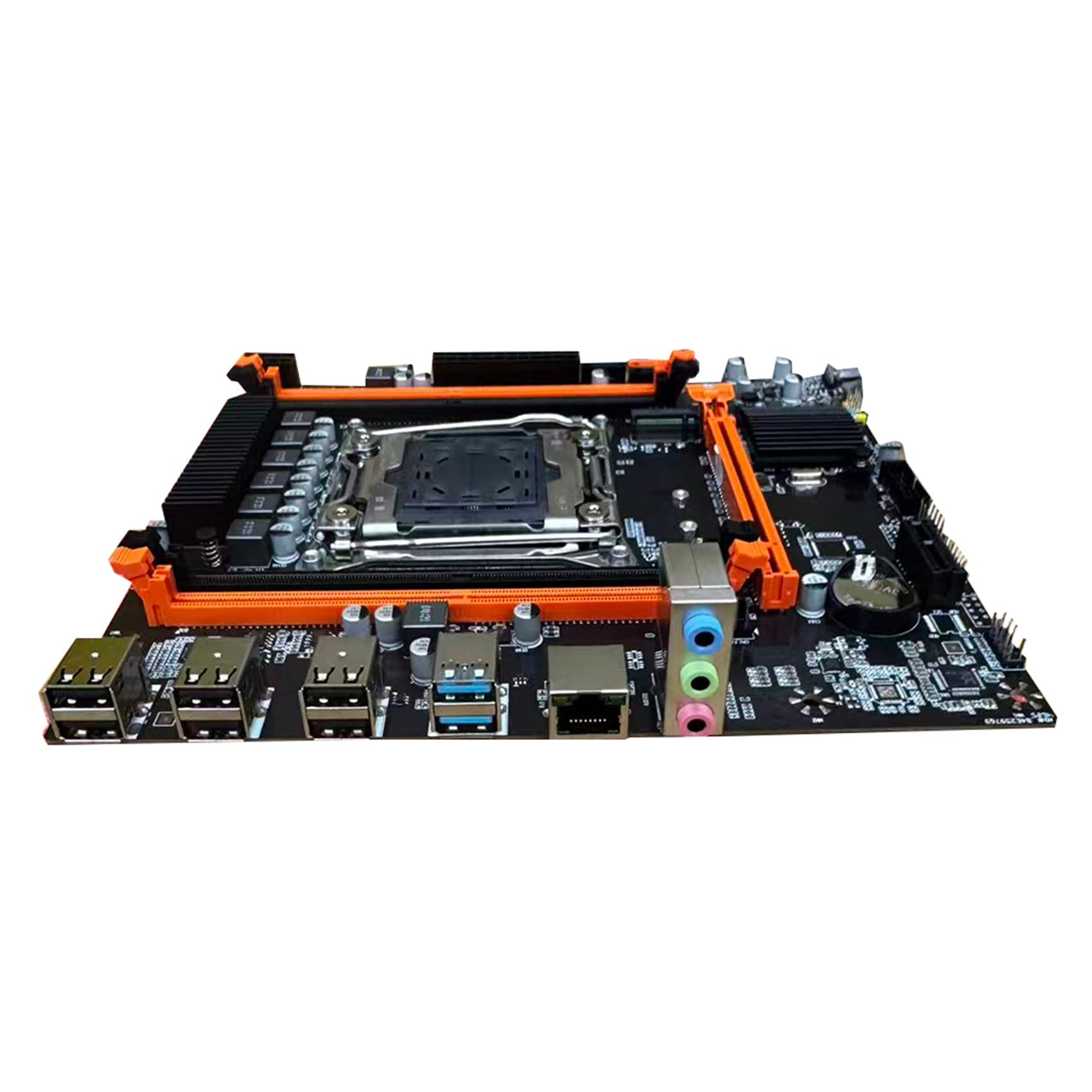 M. 2 PCIE SATA3.0 X99H płyta główna do komputerów stacjonarnych + procesor E5 2678 V3 B85 LGA2011-3 4X DDR4 REG ECC RAM gniazda X99 płyta główna do gier