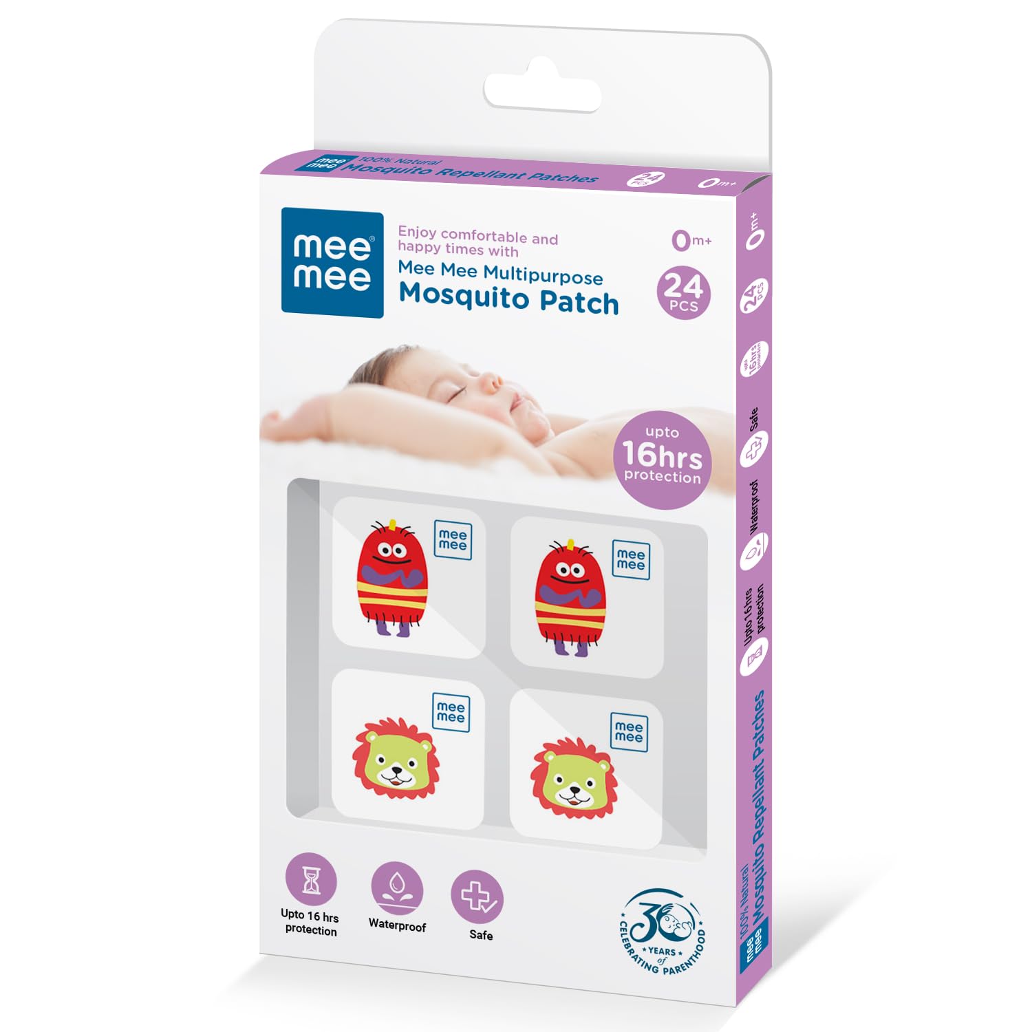 Mee Mee Baby Cooling Gel Patches (6 Sheets)