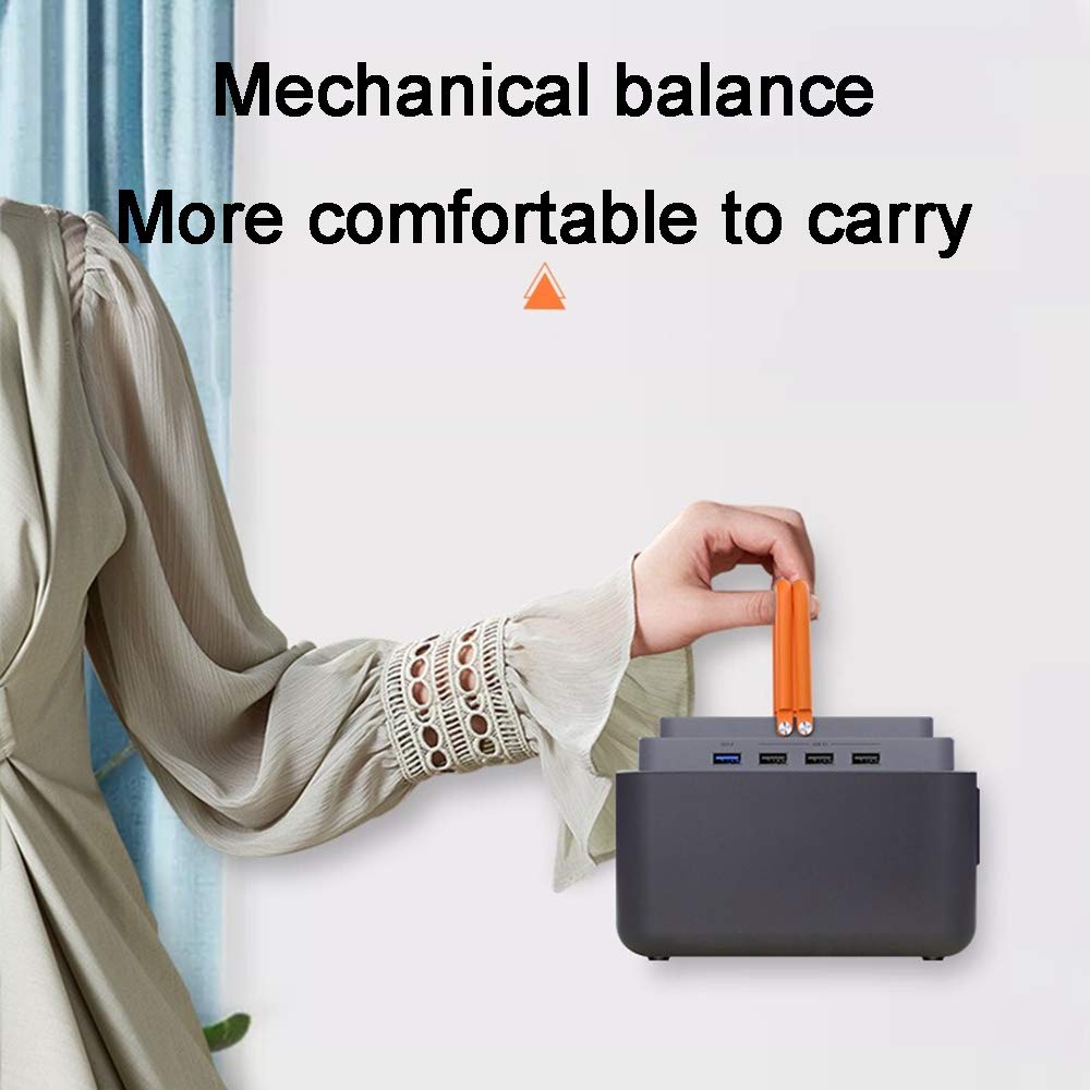 36000mAH generatore Portatile Batteria al Litio Ricaricabile Pacchetto Generatore, 12V, Uscita USB off-Grid Alimentatore per CPAP Campeggio di Emergenza Backup