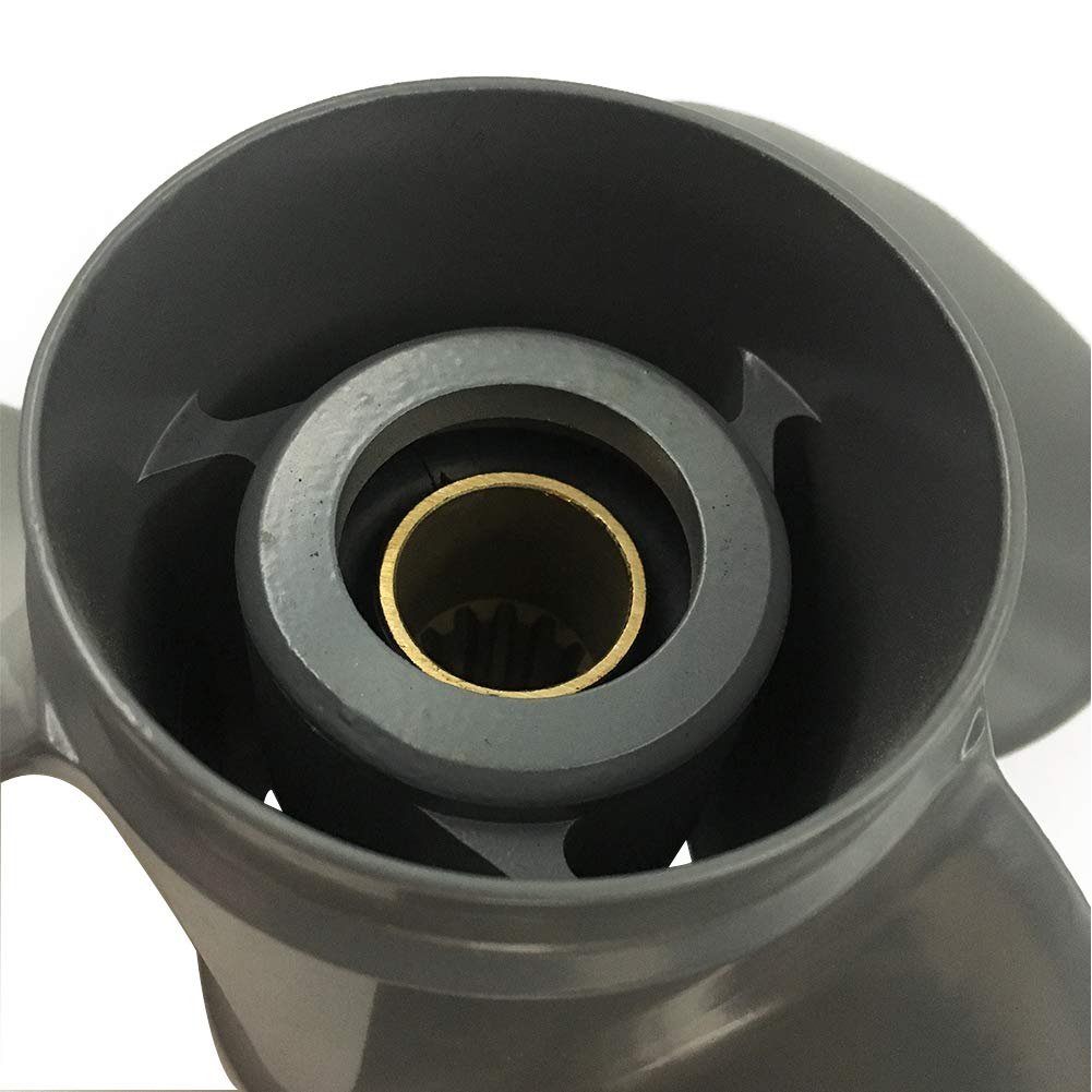 Elica in alluminio 11 1/8x14 per motore fuoribordo Honda 35/40/45/50/60HP RH 13 Spline Dente
