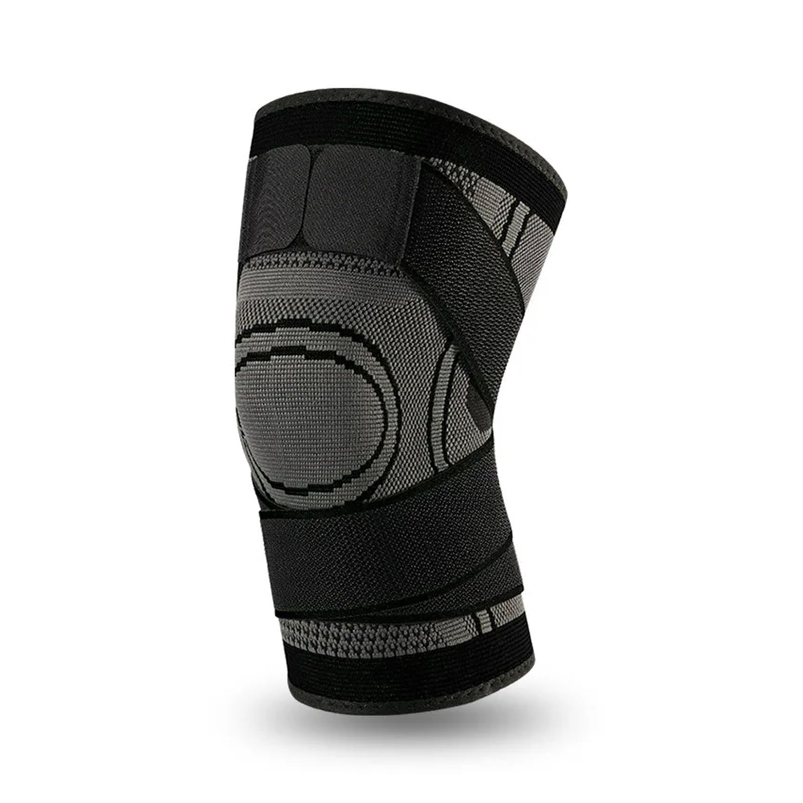 Rodilleras Deportivas Antideslizantes con Soporte y Calentadores, 2 Unidades, Mangas de compresión con Correas Ajustables para Correr, Entrenar y Usar Durante Todo el día.
