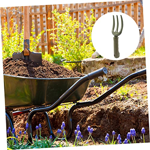 Juego 2 tenedores de jardinería de metal Mipcase miniatura 7