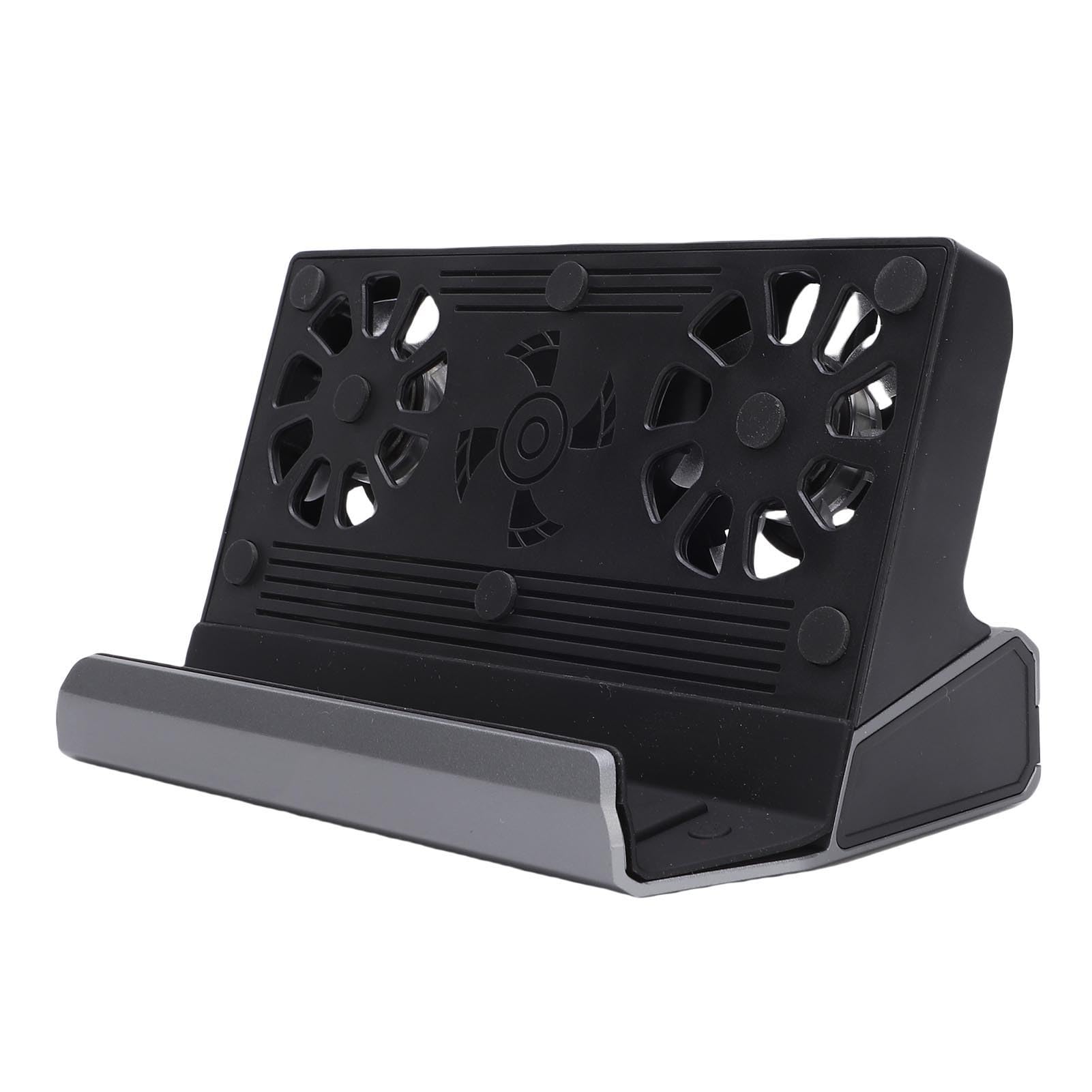 Estación de Acoplamiento 10 en 1, Ventilador de Refrigeración RGB Dual, Concentrador USB C, Concentrador de Pantalla 2.0 4K@60Hz con Carga PD de 100 W, Gigabit Ethernet y 5 Puertos USB,
