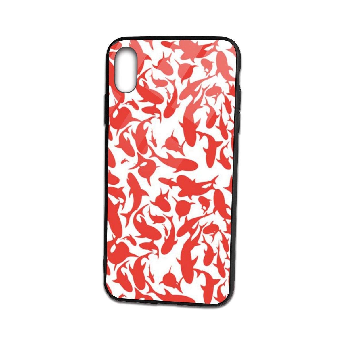 Red Shark - Custodia sottile in morbido TPU trasparente per iPhone Xs Max, morbida e flessibile, compatibile con Xs Max da 6,5 pollici (versione 2018)