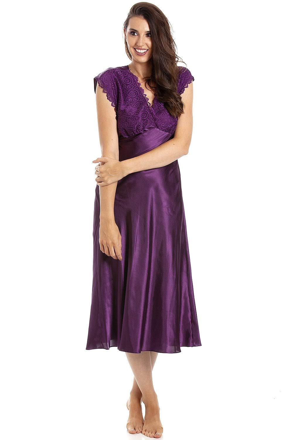 Camille Women's  Satin Chemises in Size 10/12, BrandAlley