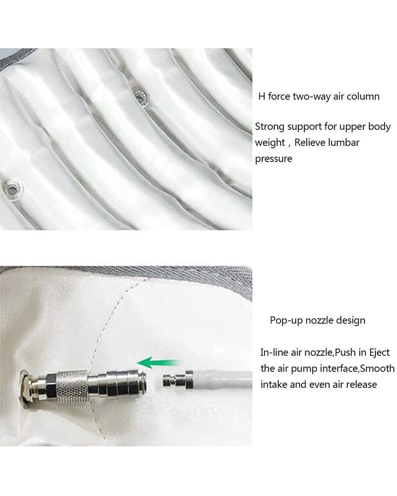 Cinturón De Soporte Lumbar con Inflado Automático, Cinturón De Descompresión Física para La Espalda, Dispositivo De Tracción De Aire Espinal, Corrector para Hernia De DIS,S