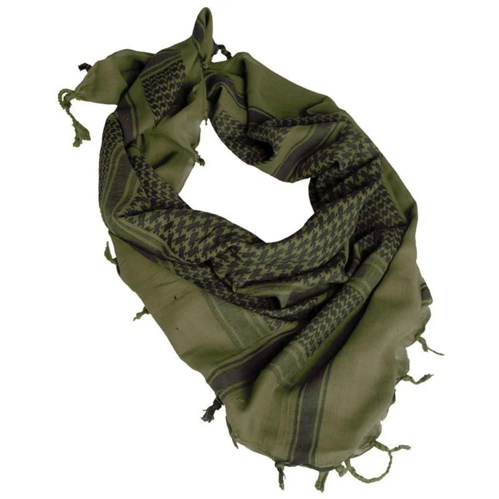 MIL-​Tec - Bufanda (110 x 110 cm), Color Verde