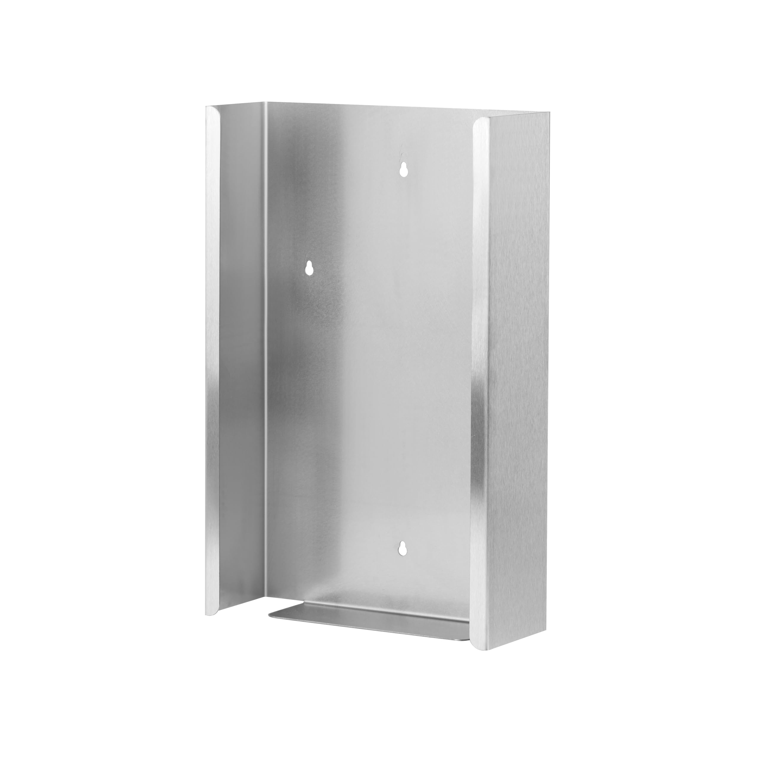 gardivo Soporte para guantes de acero inoxidable (3 cajas), soporte de pared para guantes, dispensador de guantes desechables, soporte para guantes desechables,