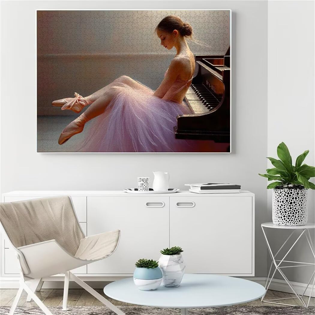 Puzzle 2000 elementów dla dorosłych puzzle baletnica klasyczne puzzle, 2000 sztuk gra edukacyjna wyzwanie zabawka puzzle kobieta sztuka gra na co dzień zabawki prezent ciekawy przyjaciel rodziny
