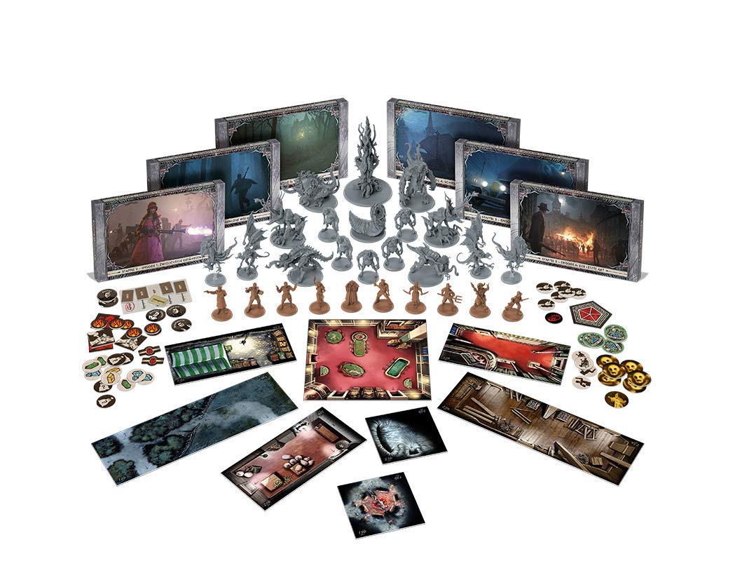 CMON, Cthulhu: Death May Die – Staffel 2, Erweiterung, Expertenspiel, Dungeon Crawler, 1-5 Spieler, Ab 12+ Jahren, 90+ Minuten, Deutsch, Mehrfarbig, Bunt