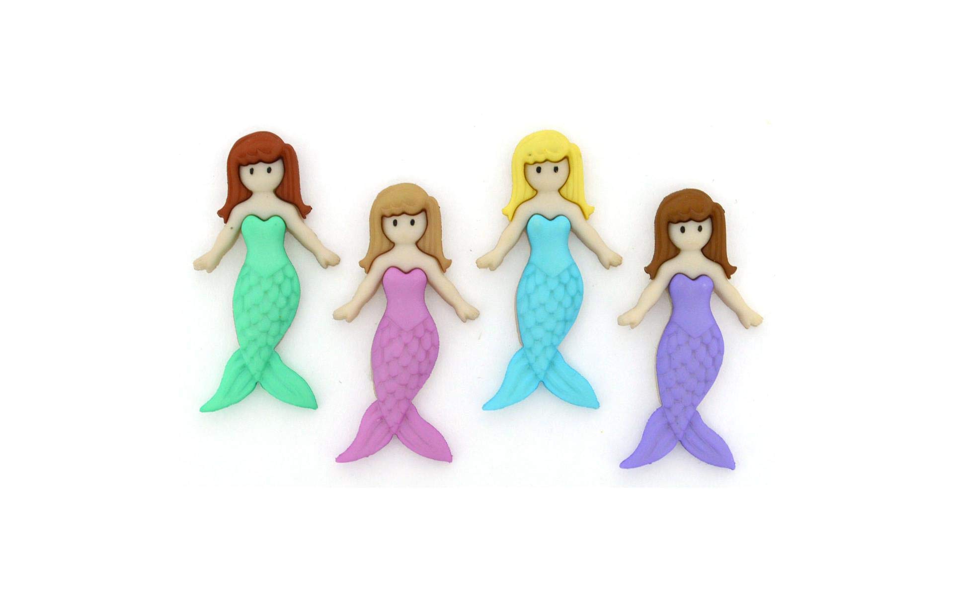 Dress it up Buttons, Mermaid Friends