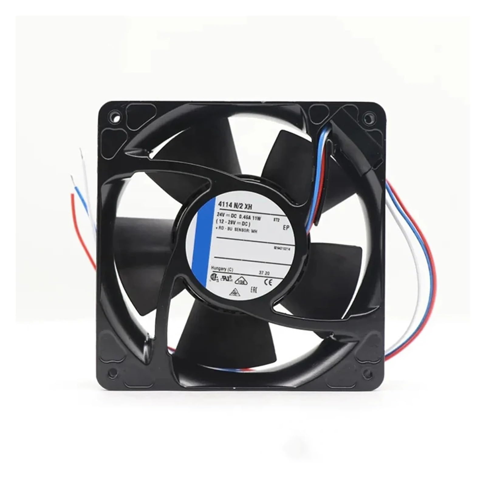 Axial 4114N/2XH 24VDC 11W 0.46A 120*120*38MM radiator Case cooling fan