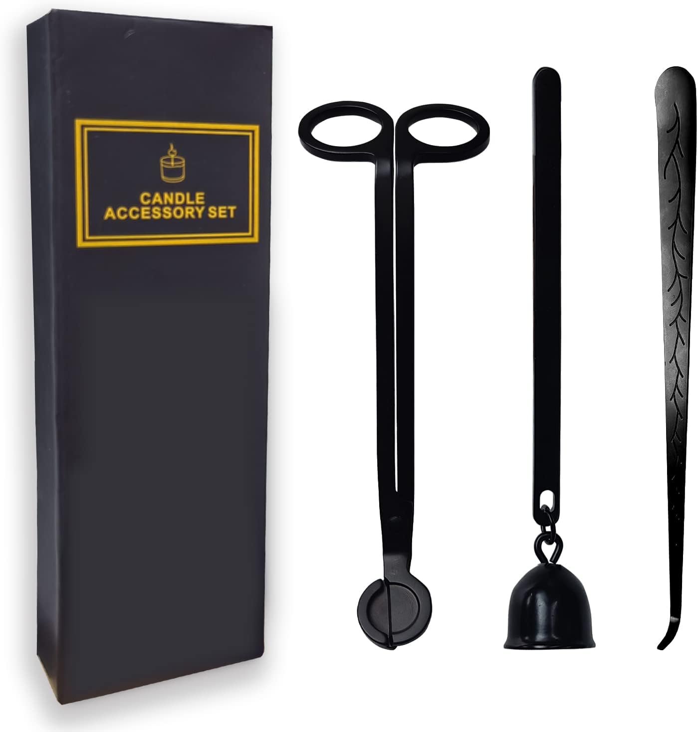 SCGFPOE 3 in 1 Candle Wick Accessory Set,Candle Snuffer
