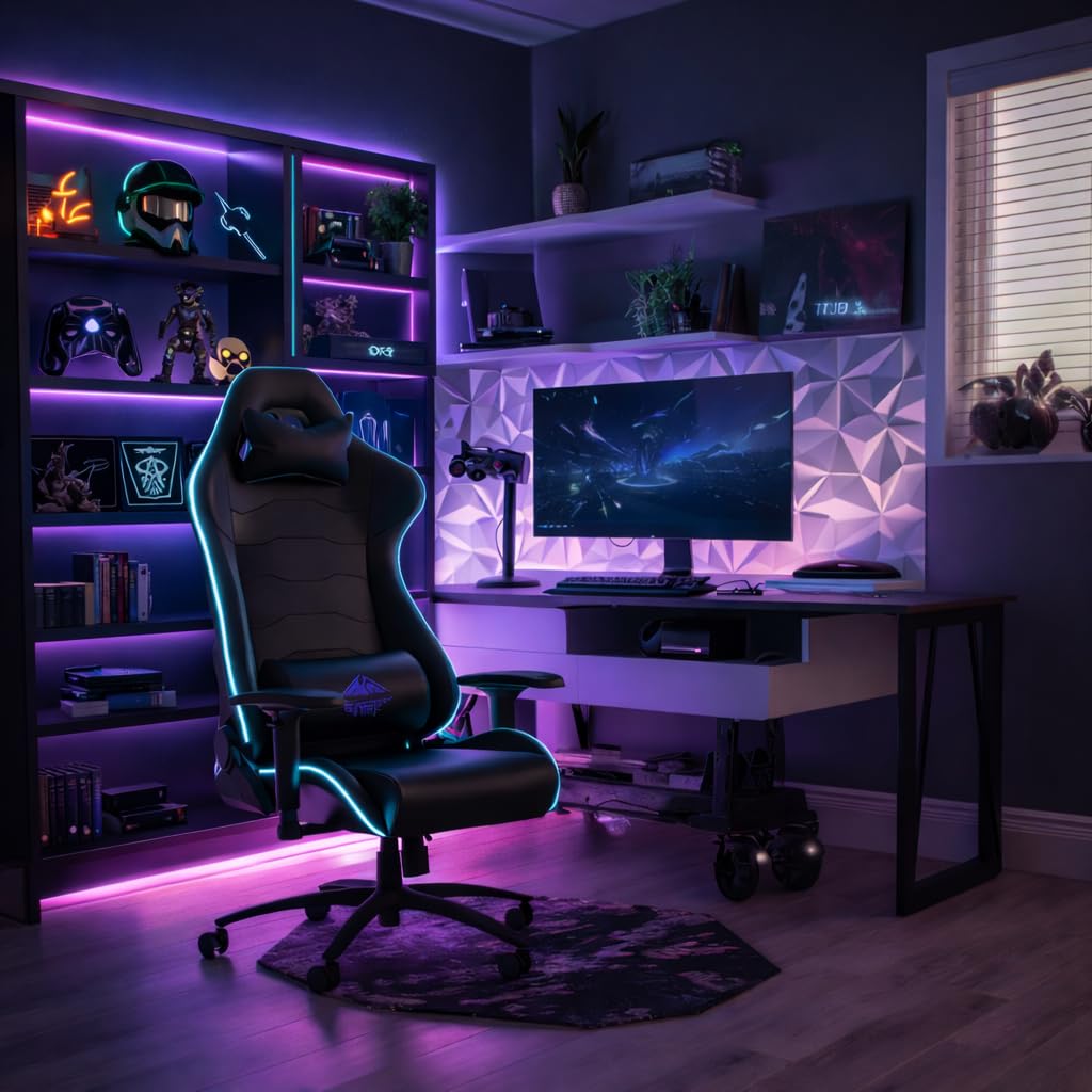 AMARA DECO - 30 unidades Paneles Decorativos Para Pared PVC 3D 30x30cm + Cinta Doble Cara Adhesiva. Revestimiento de Paredes PVC y Decoracion Gaming, Resistentes al Calor y Faciles de Limpiar