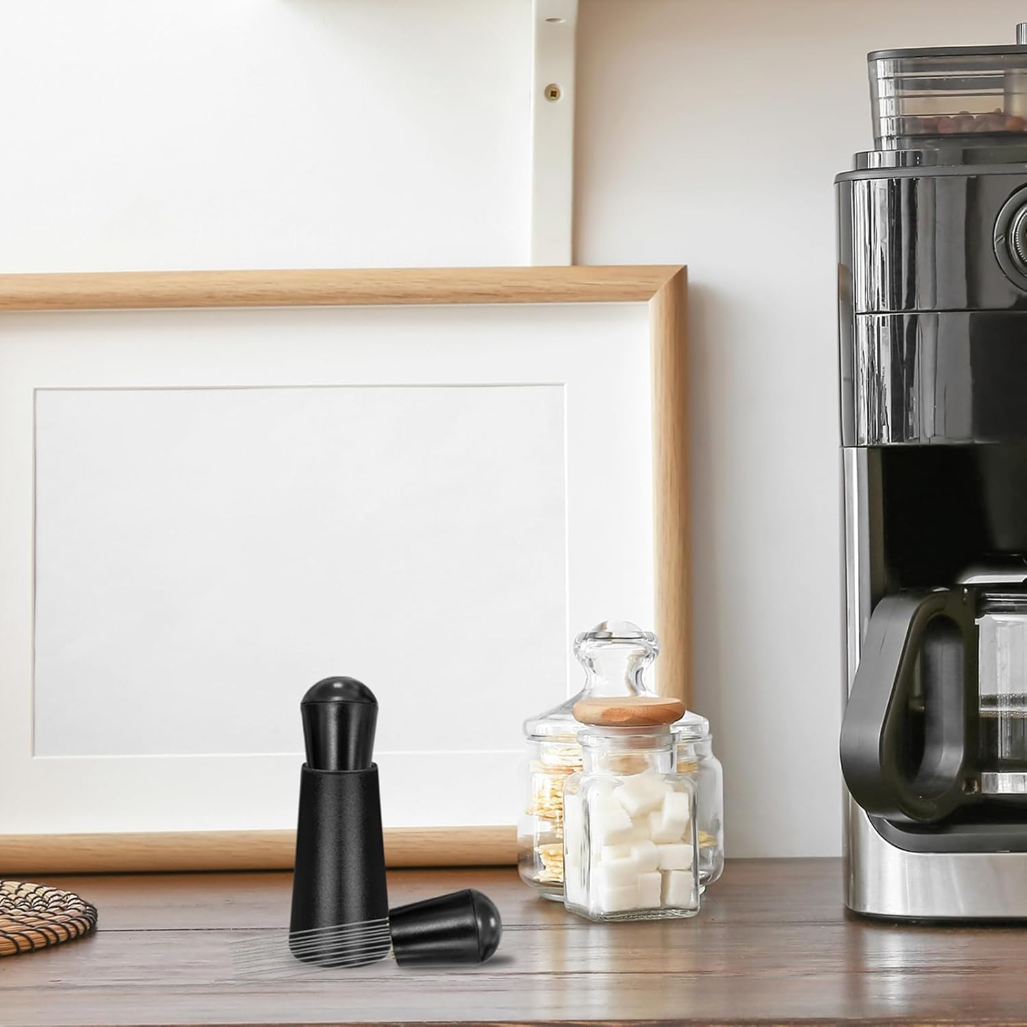 WDT Espresso Distribution Tool WDT tool 0 4mm 12 Needle Espresso Stirrer Tools 304 Stainless Steel Needles with — view 7