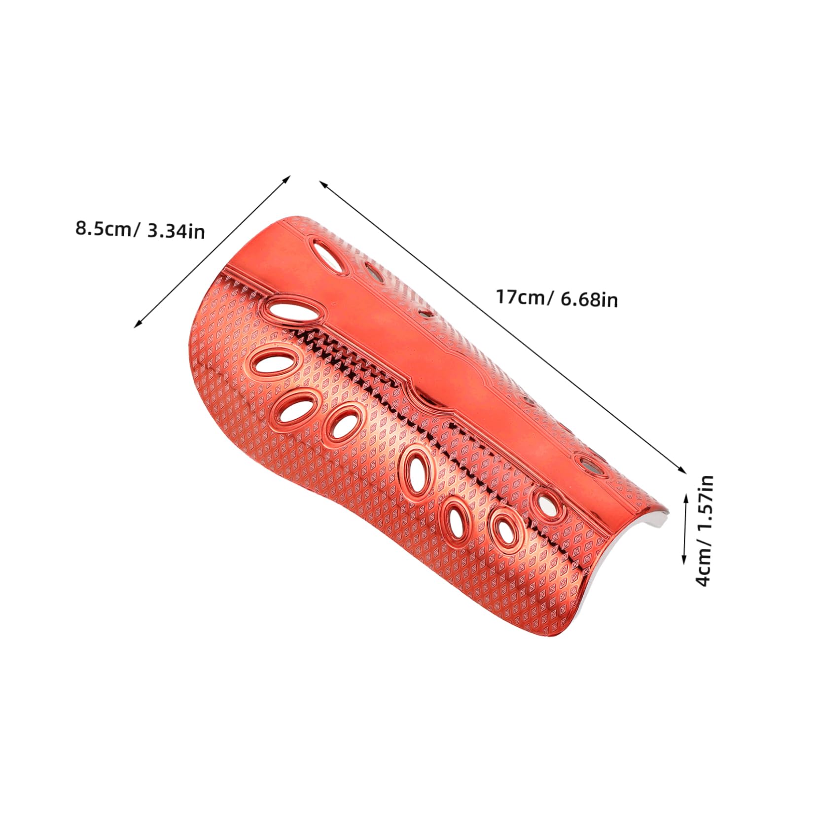 Holibanna 1Pair Soccer Shin Guards for Adults Breathable Protective Gear with Comfortable Sleeves Lightweight Cushion Shin Pads for Youth Football Matches