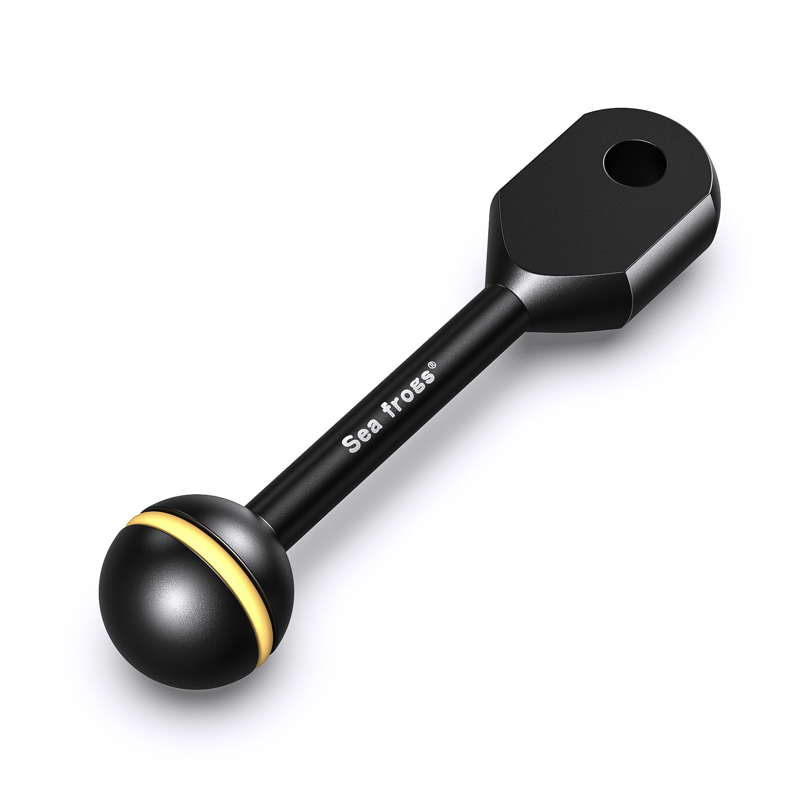 Sea frogs Ball to YS Mount Arm Essential Underwater Photography Gear Lighting System Aluminum Alloy Diving Equipment Accessory Lightweight Arms (3.5"