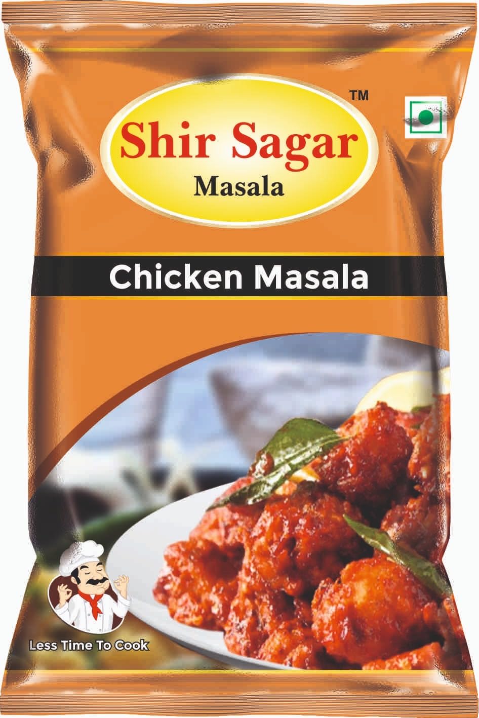 SHIR SAGAR MASALA Masala with Natural Oils, Crafted by Chef Sanjeev Kapoor, With Chef’s Exclusive Tip, Rich Aroma & Flavour (100g, Chicken Masala)-image-1