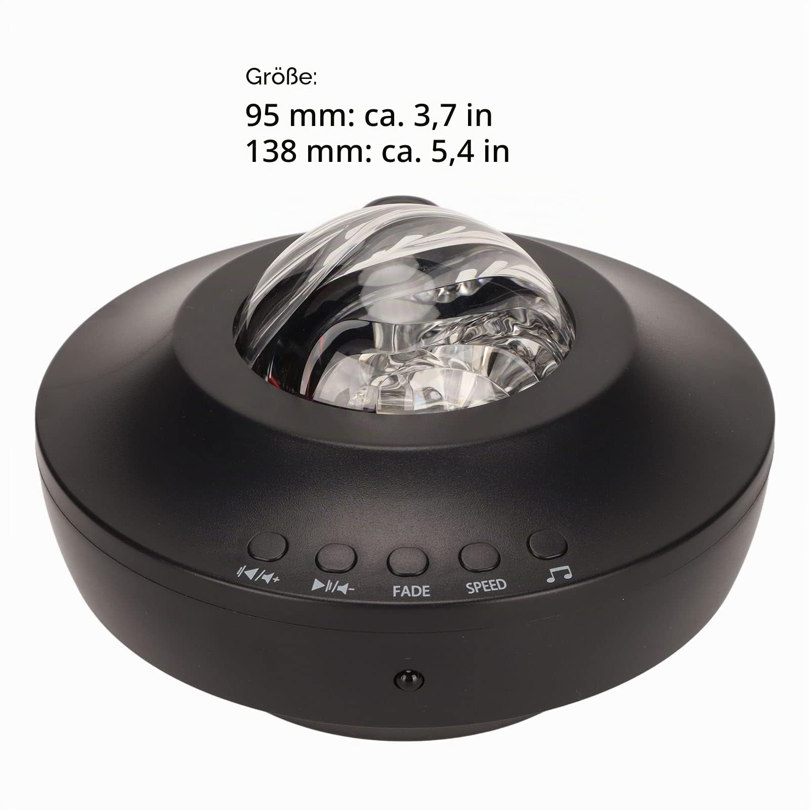 Northern Lights Aurora Projektor, 5 in 1 White Noise Lights Sternenprojektor mit Bluetooth Lautsprecher, Timer und Fernbedienung Projektor Nachtlicht Projektor für Schlafzimmer, Decke
