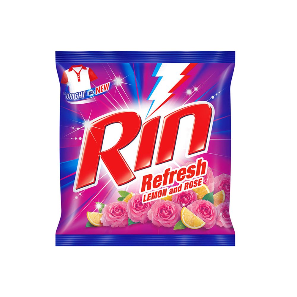 RIN Refresh Lemon & Rose Detergent Powder 500 g,RPAA2R3